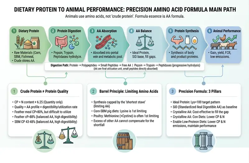 The Relationship between Proteins and Amino Acids The Relationship between Proteins and Amino Acids