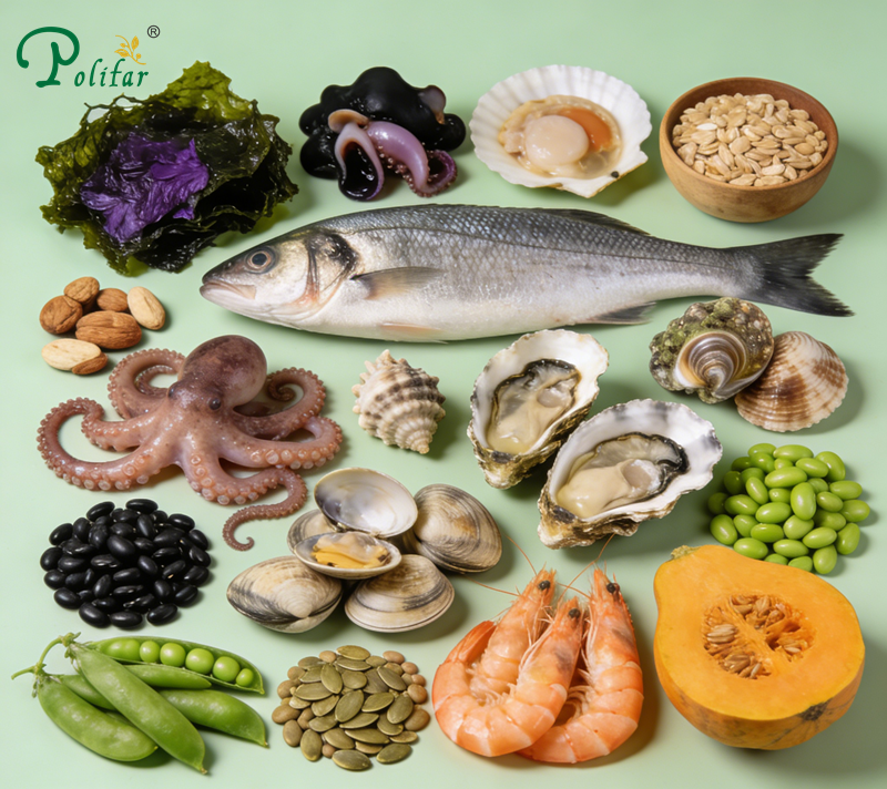 Foods rich in taurine