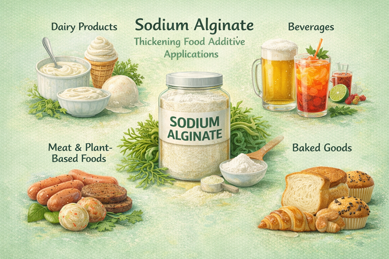 Sodium Alginate Food Application