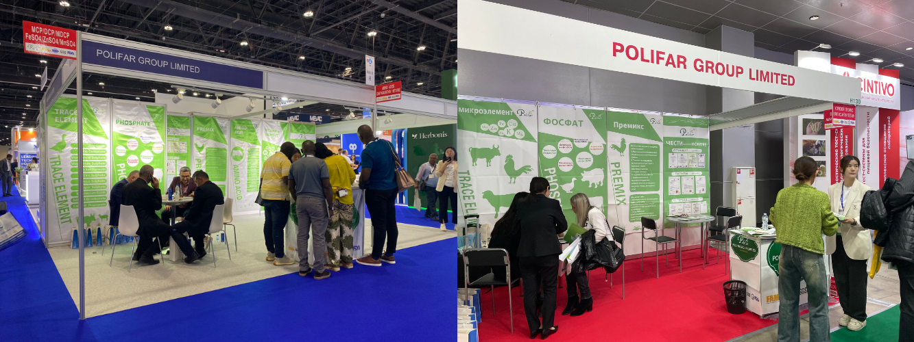 Learn more about Polifar feed additives at the exhibition