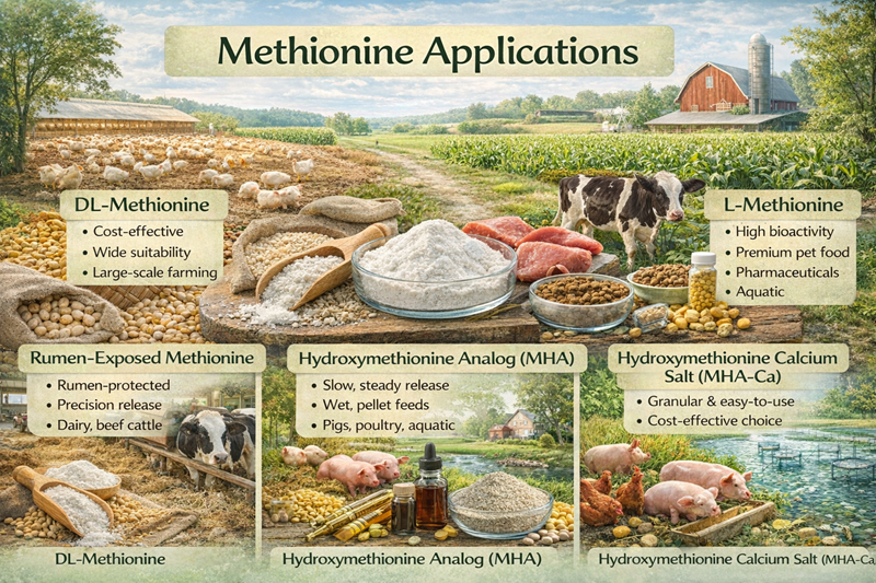 Methionine application