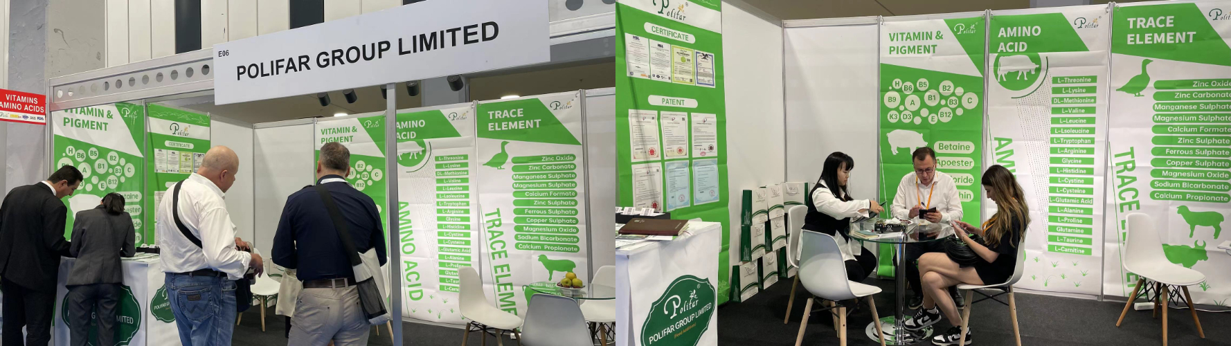 Exhibition of feed additives