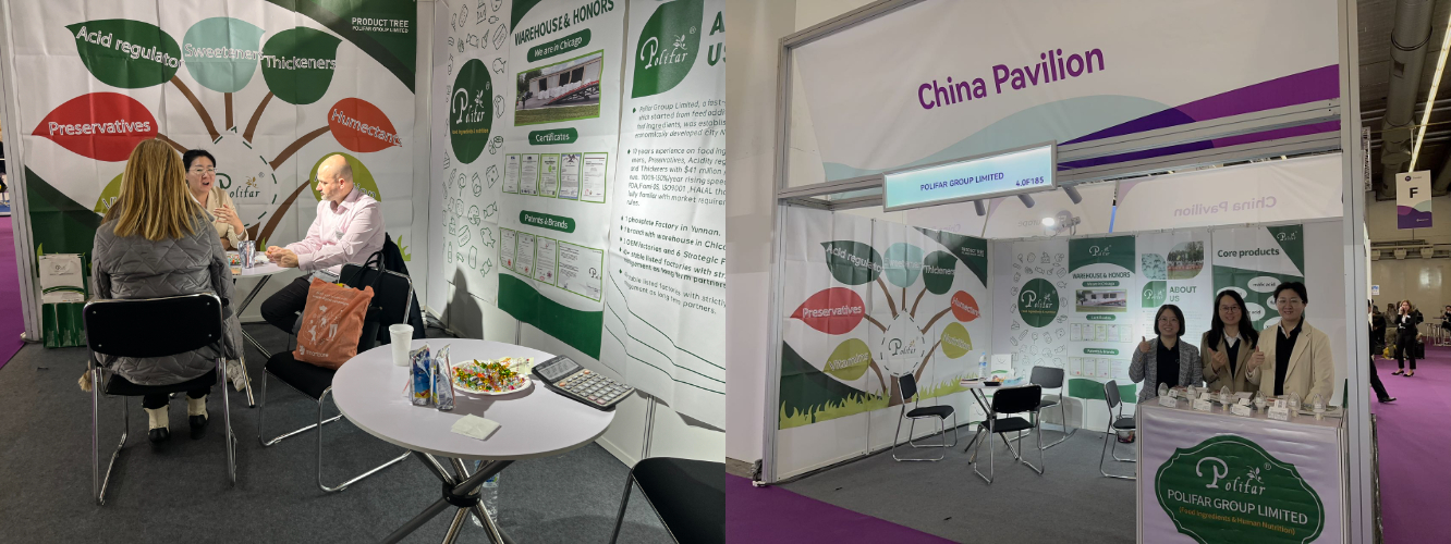 Polifar attends food ingredients expo