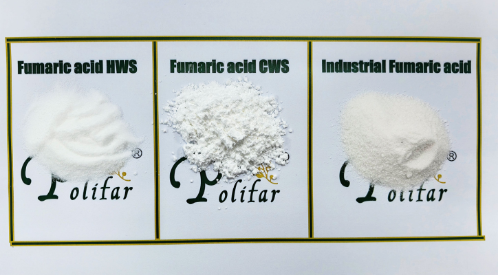 appearance difference of fumaric acid