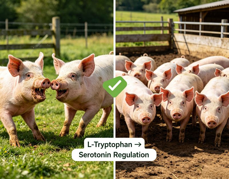 Comparison chart of pig stress resistance