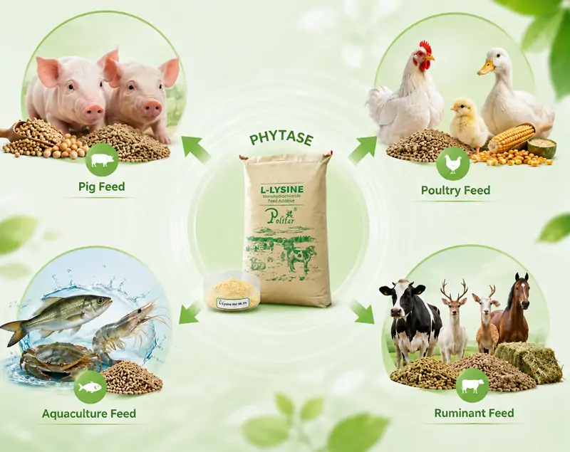 Application of Phytase in The Feed Industry