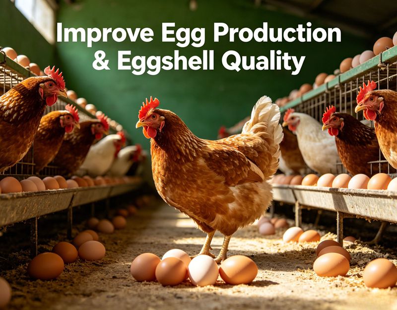 Large-scale egg-laying hen houses